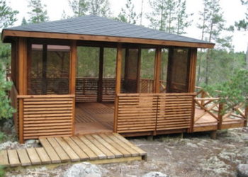 сделать беседку на даче своими руками недорого совсем не трудно