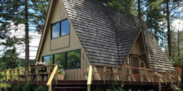 А-образный дом-шалаш: примеры и особенности строительства