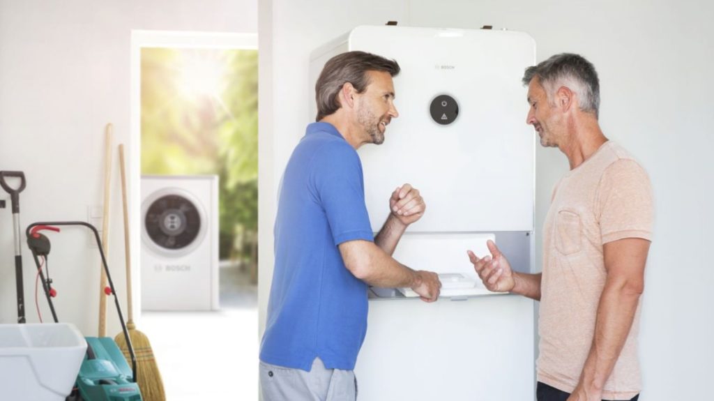 Экологическое отопление воздушным тепловым насосом