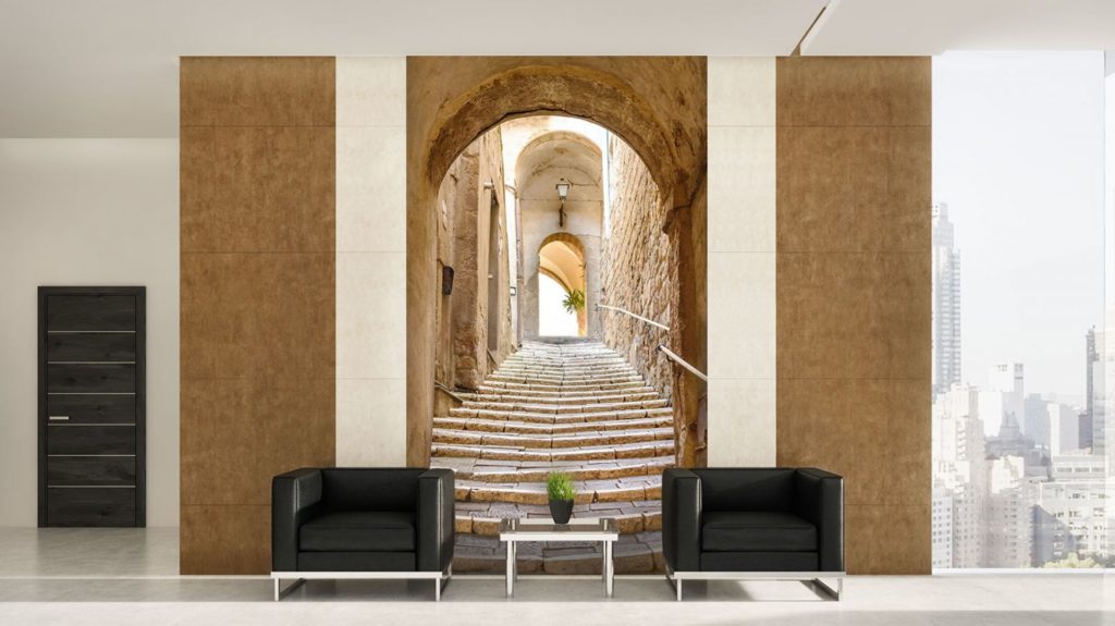 3D фотообои - глубина на стене