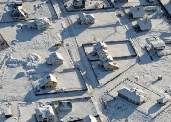 Как работают солнечные лампы зимой?