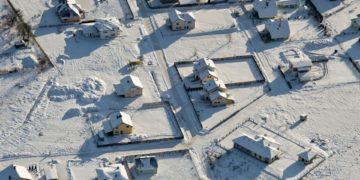 Как работают солнечные лампы зимой?