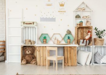 Новые цвета в детской комнате