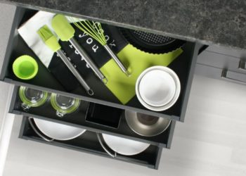 Современные кухонные ящики