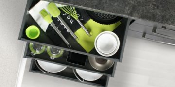 Современные кухонные ящики