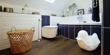 Панели на кухне и в ванной