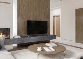 Уютный интерьер благодаря деревянной фурнитуре