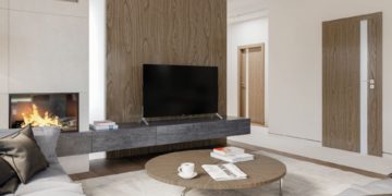 Уютный интерьер благодаря деревянной фурнитуре