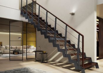 Внутренняя лестница — как подобрать ступени под стиль интерьера?