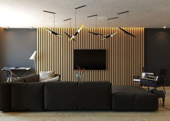 Тонкие декоративные ламели для стен