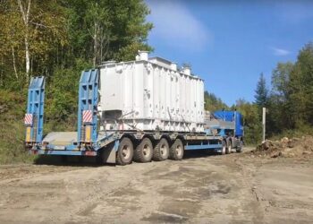 Перевозка энергетического оборудования и электростанций — цена доставки тралом — Строительная зона