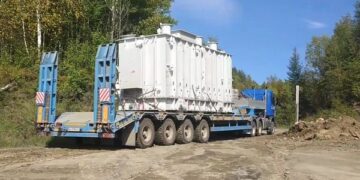 Перевозка энергетического оборудования и электростанций — цена доставки тралом — Строительная зона