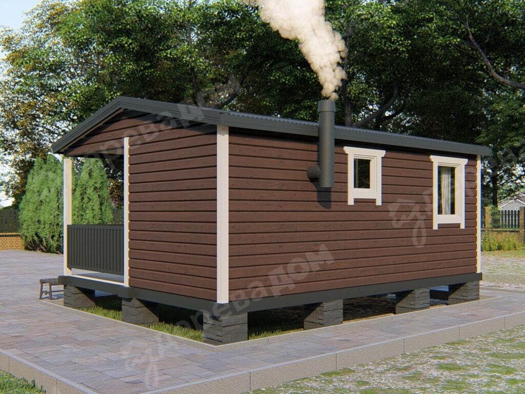 Что такое каркасная баня?