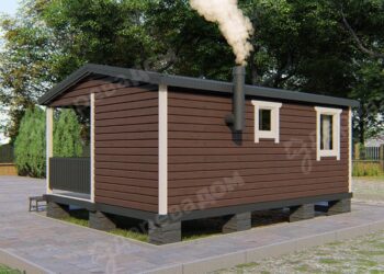 Что такое каркасная баня?