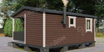 Что такое каркасная баня?