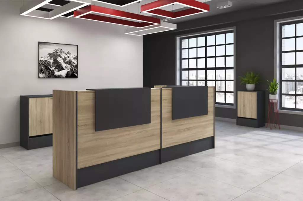 Выбор стойки ресепшн администратора