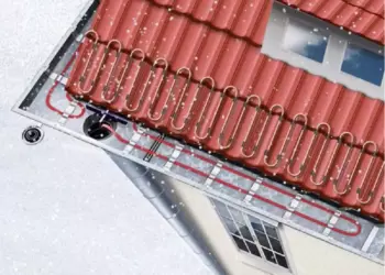 Греющий кабель для архитектурного обогрева зданий и сооружений в холодное время года